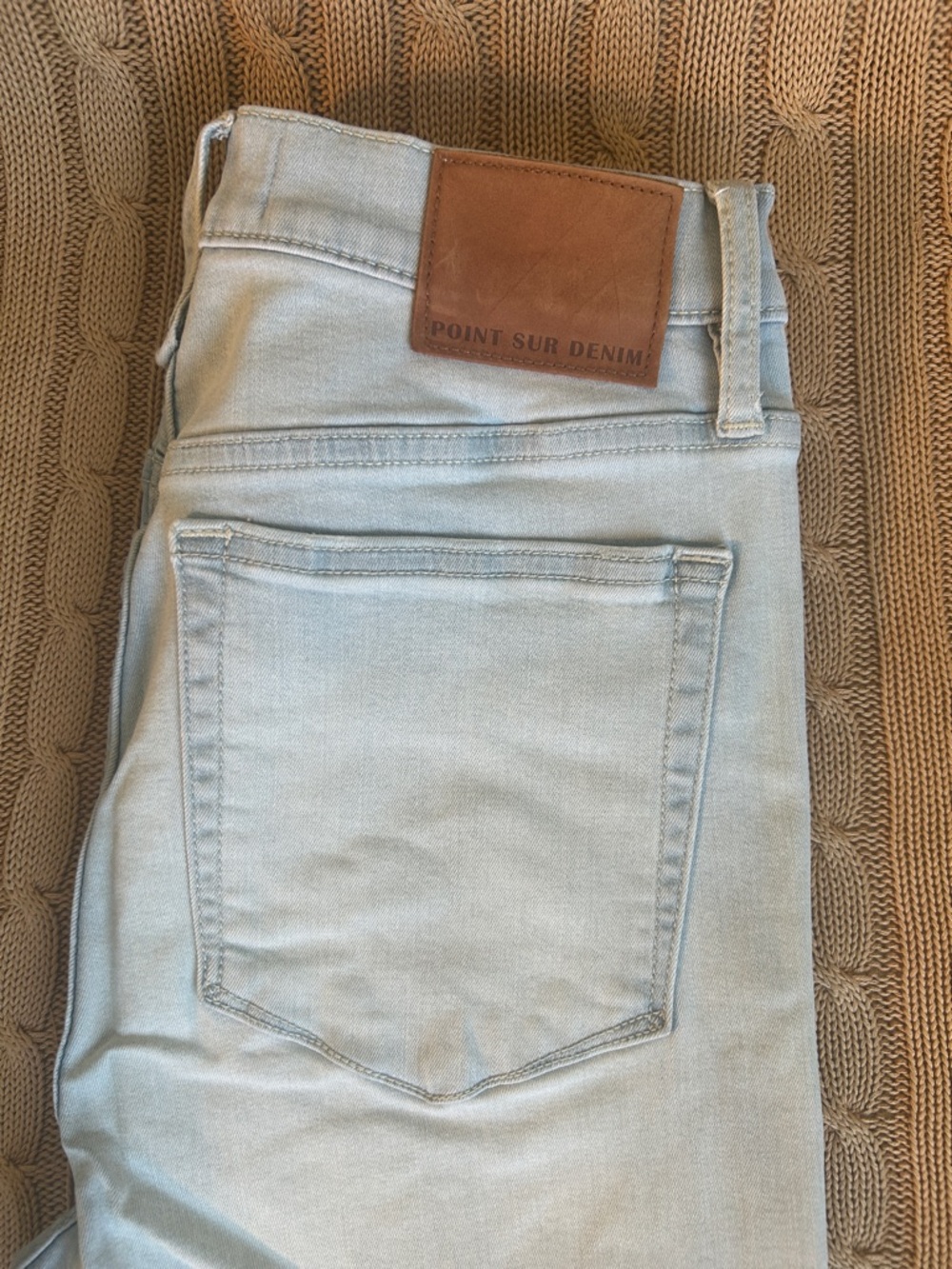 Point Sur Denim Light Wash Jeans Women’s 28